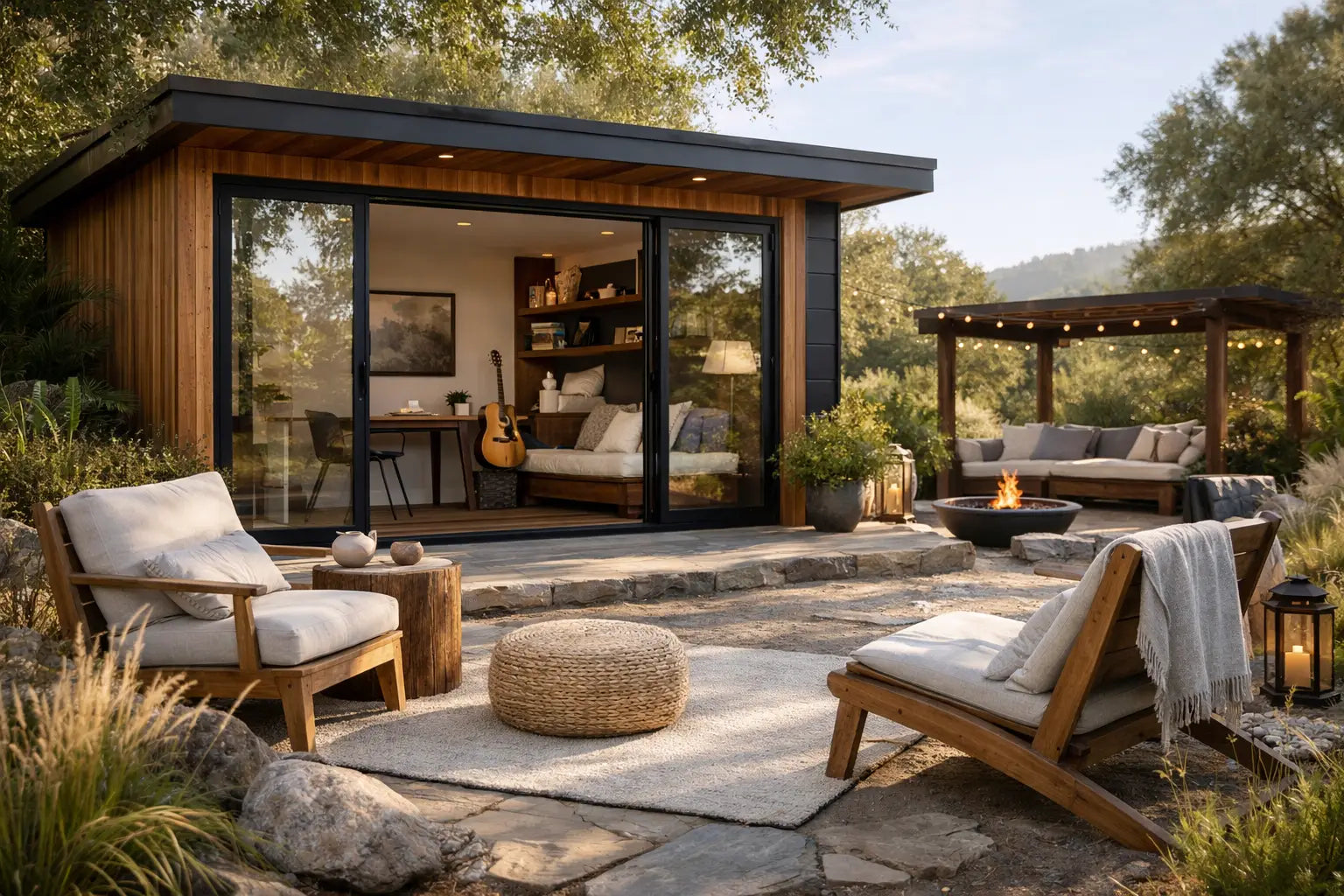How to Design an Outdoor Studio That Feels Like a Retreat